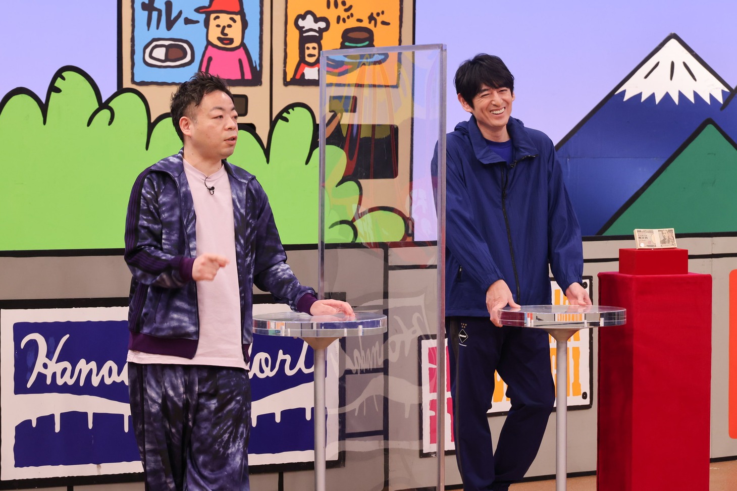 （左から）ダイアン・ユースケ、博多大吉。(c)関西テレビ