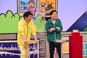 (左から)博多華丸、千鳥ノブ。(c)関西テレビ