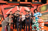 「お笑い実力刃」の「漫才協会SP」の出演者たち。(c)テレビ朝日