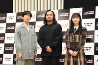 「オールナイトニッポン」のパーソナリティを務める（左から）Creepy Nuts、乃木坂46の久保史緒里。