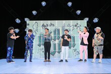 （左から）流れ星☆、どぶろっく、ANZEN漫才。