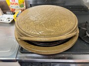 ママタルト大鶴肥満のピザ窯。