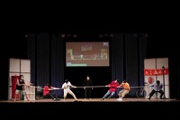 見取り図・盛山がずっとやっていきたいゲームコーナーの1つ、綱引きを行う一同。