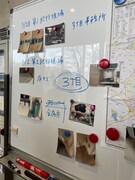 WebCM「声でか刑事」の撮影現場の様子。