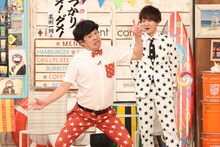 「さんまのお笑い向上委員会」に出演する流れ星☆。(c)フジテレビ