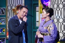 左から千鳥・大悟、出口亜梨沙。(c)日本テレビ