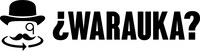 「¿WARAUKA？」ロゴ