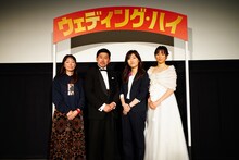 左から大九明子、岡野陽一、ヒコロヒー、河邑ミク。