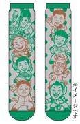 「馬来笑大阪杯」クイズ企画の賞品の靴下。