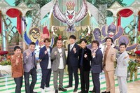 「爆さまネプナイン」に出演する（左から）爆笑問題、さまぁ～ず、ネプチューン、ナインティナイン。(c)フジテレビ
