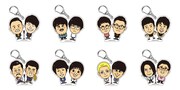 ニッポンの社長、空気階段、シソンヌら8組の「よしもと芸人アクリルチャーム」発売