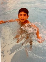 幼少期のガレッジセール・ゴリ。（本人提供）