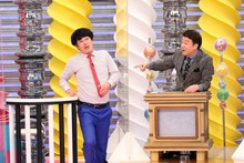 流れ星☆ちゅうえいと加藤浩次。(c)関西テレビ