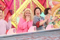 （左から）天才ピアニストますみ、エルフ荒川、紅しょうが・熊元プロレス、スパイク松浦。(c)テレビ朝日