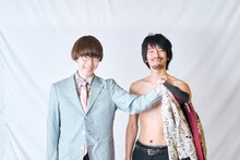 真空ジェシカ。左からガク、川北。