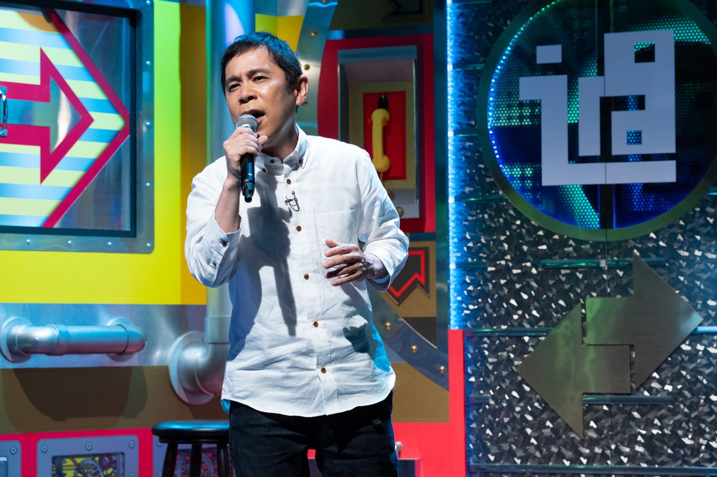 「なるみ・岡村の過ぎるTV ザ・ベストテンSUPERLIVE」に出演するナインティナイン岡村。写真は過去の放送回のもの。(c)ABCテレビ