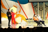 マンゲキにやってきた南大阪のカスカップル。