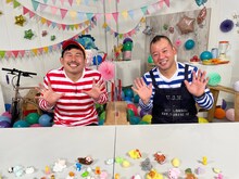 岡野陽一とバイきんぐ西村。(c)V☆パラダイス