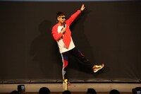 前説を務めたバイク川崎バイク。