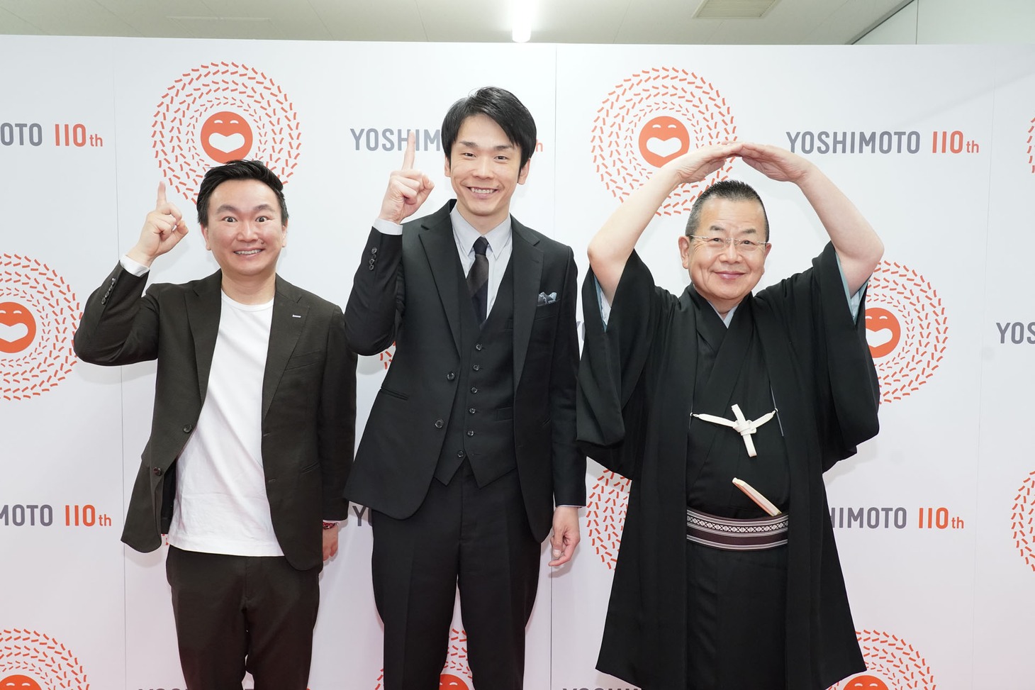 かまいたちと桂文珍。