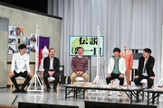 BSよしもとでの生放送の様子。