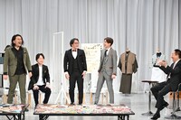 BSよしもとでの生放送の様子。