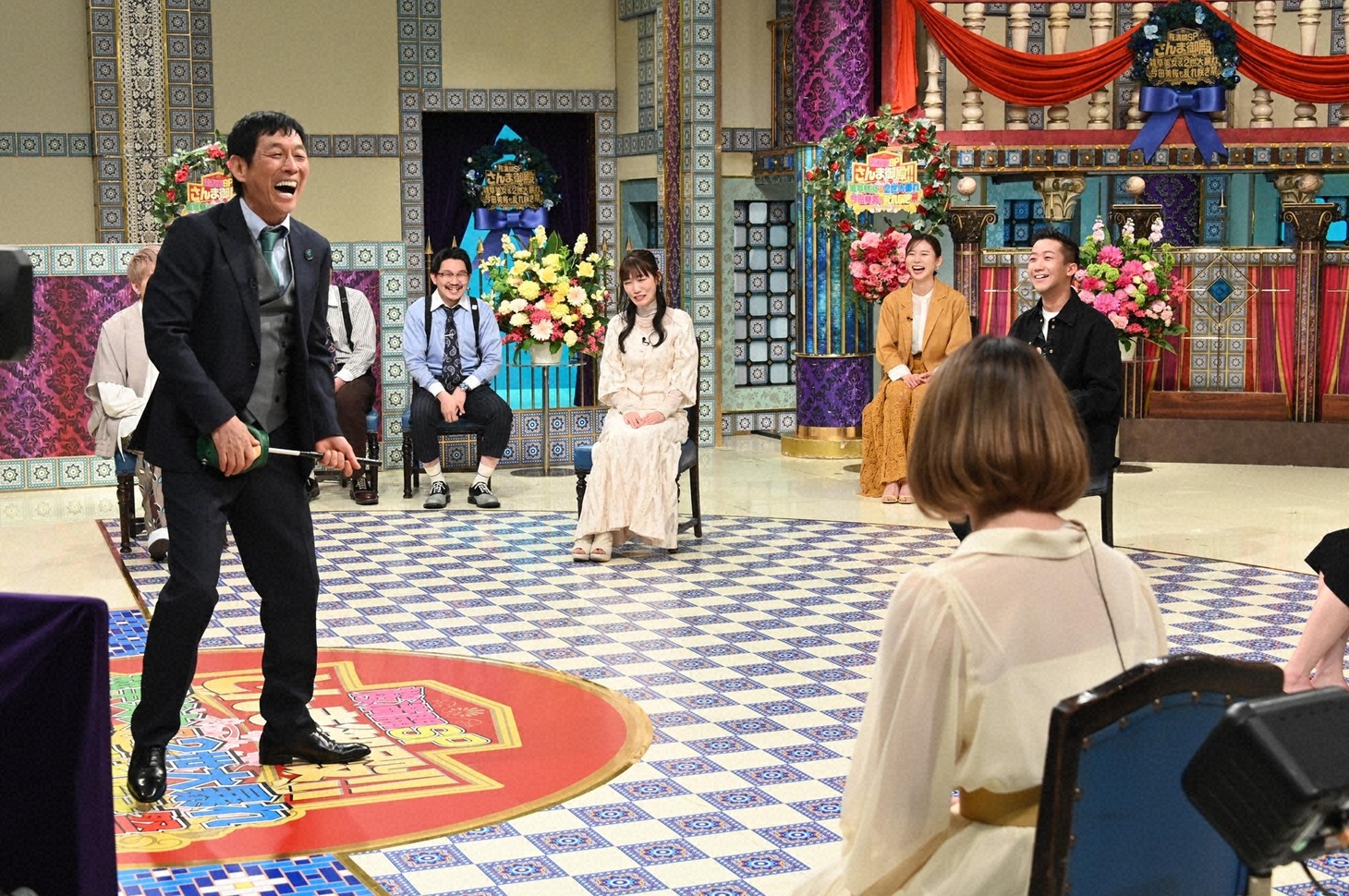 「踊る！さんま御殿!! 3時間スペシャル」のワンシーン。(c)日本テレビ