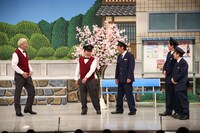 「さんまの駐在さん」のワンシーン。