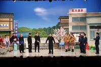 「さんまの駐在さん」のワンシーン。