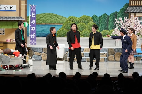 「さんまの駐在さん」のワンシーン。