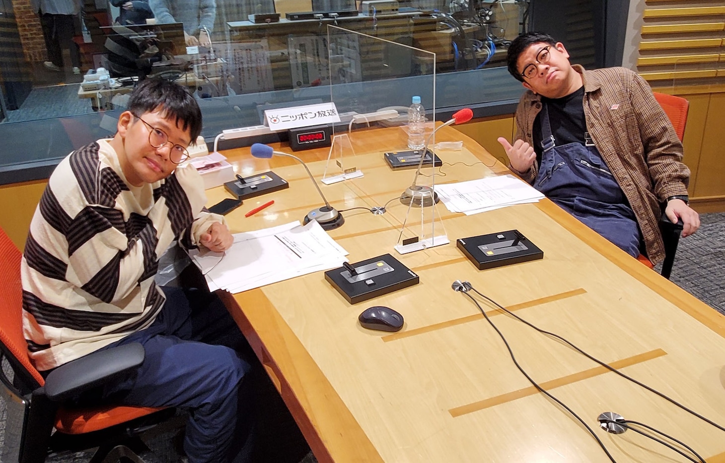 ミキ。左から亜生、昴生。