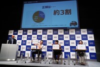 クイズコーナーのワンシーン。