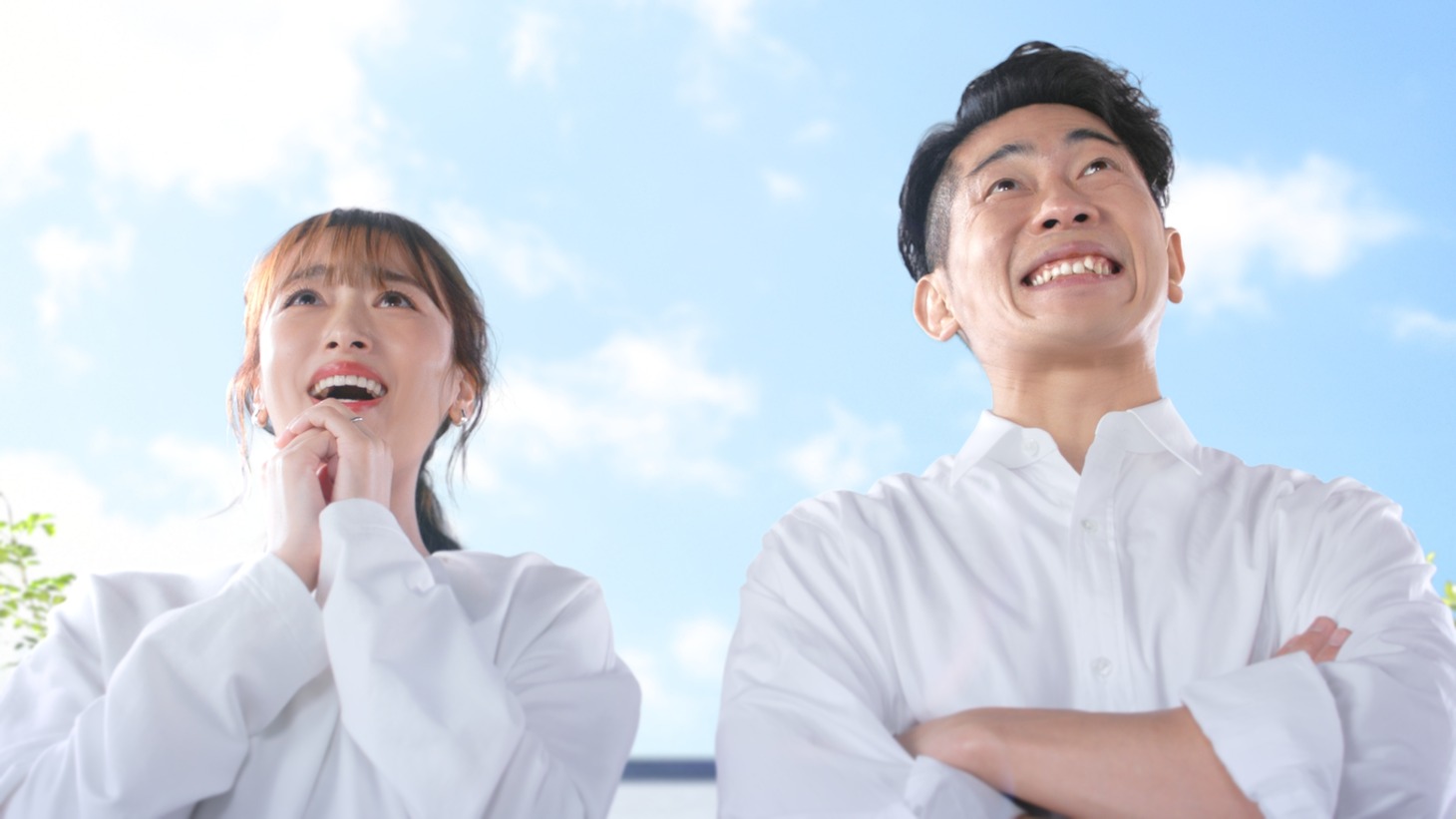 テレビCM「汚れをガッツリ分解」編より。