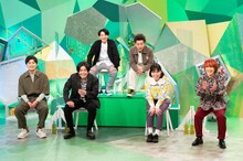 「やすとものいたって真剣です」に出演する（左から）令和喜多みな実、ツートライブ、尼神インター。(c)ABCテレビ