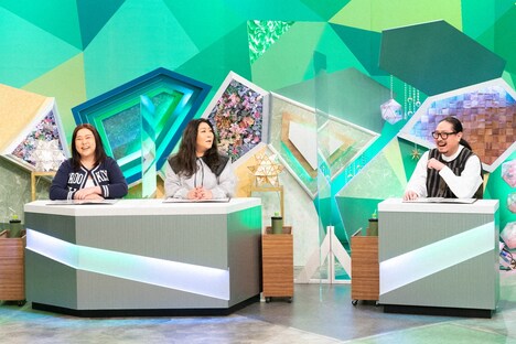 海原やすよ ともこ、笑い飯・西田。(c)ABCテレビ