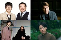 「ビバデミー賞2022」受賞者の（左上から時計回りに）ドランクドラゴン、ヒロミ、阿部サダヲ、Creepy Nuts。