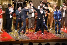 優勝が決まった直後の磁石。