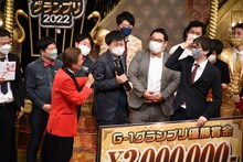 優勝が決まった直後の磁石。