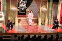 エキシビジョンのコーナーでネタを披露した妖怪客ふやし（モダンタイムスとあぁ～しらき）。