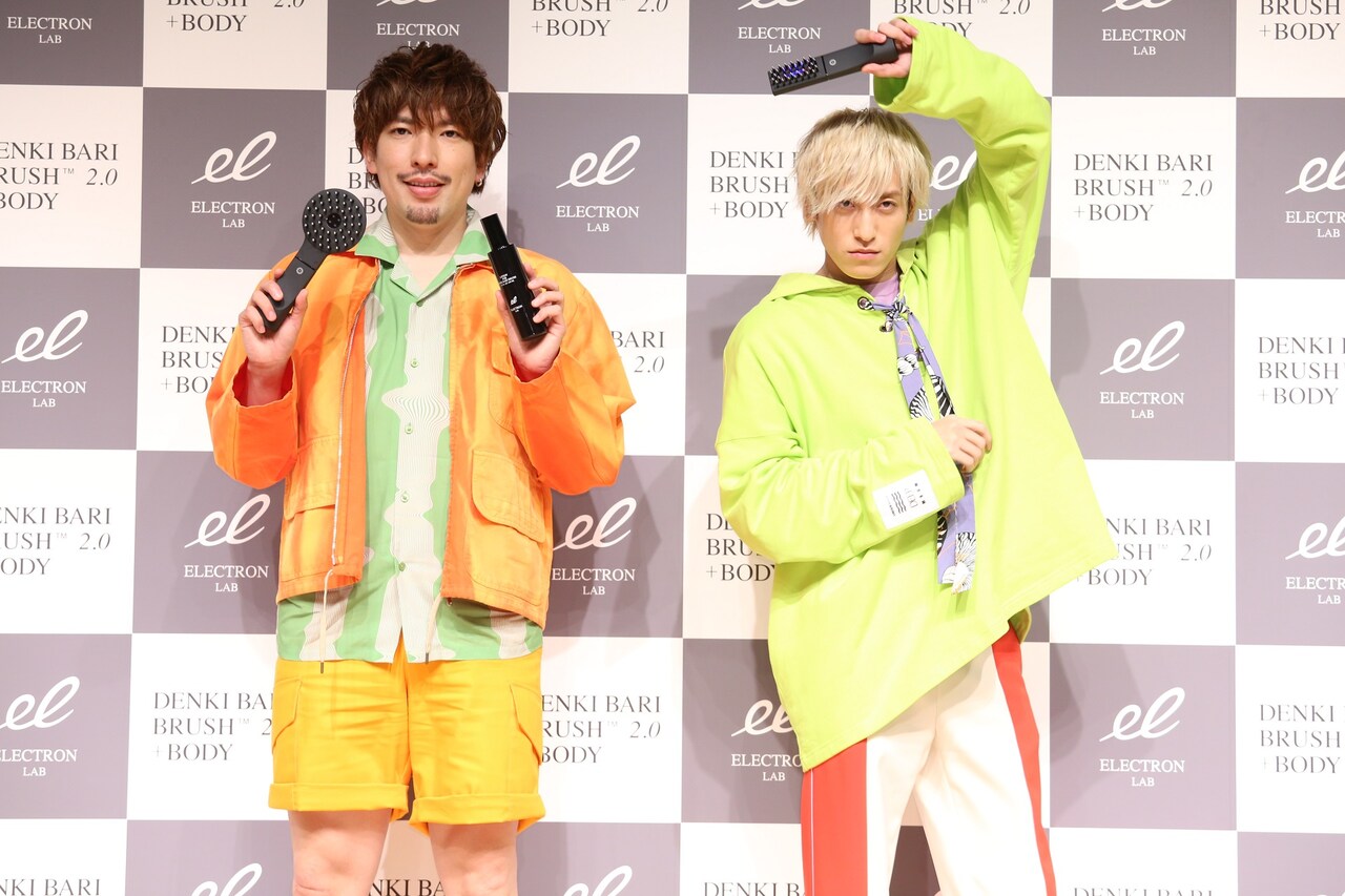 EXITが美容機器のPR大使に就任、ケンカ話で商品への愛をアピール