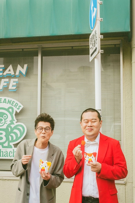 からあげクンが大好きなモグライダー。（撮影：女鹿成二）