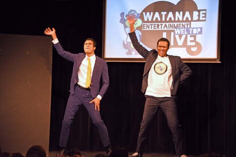 前説を務めたドンココ。