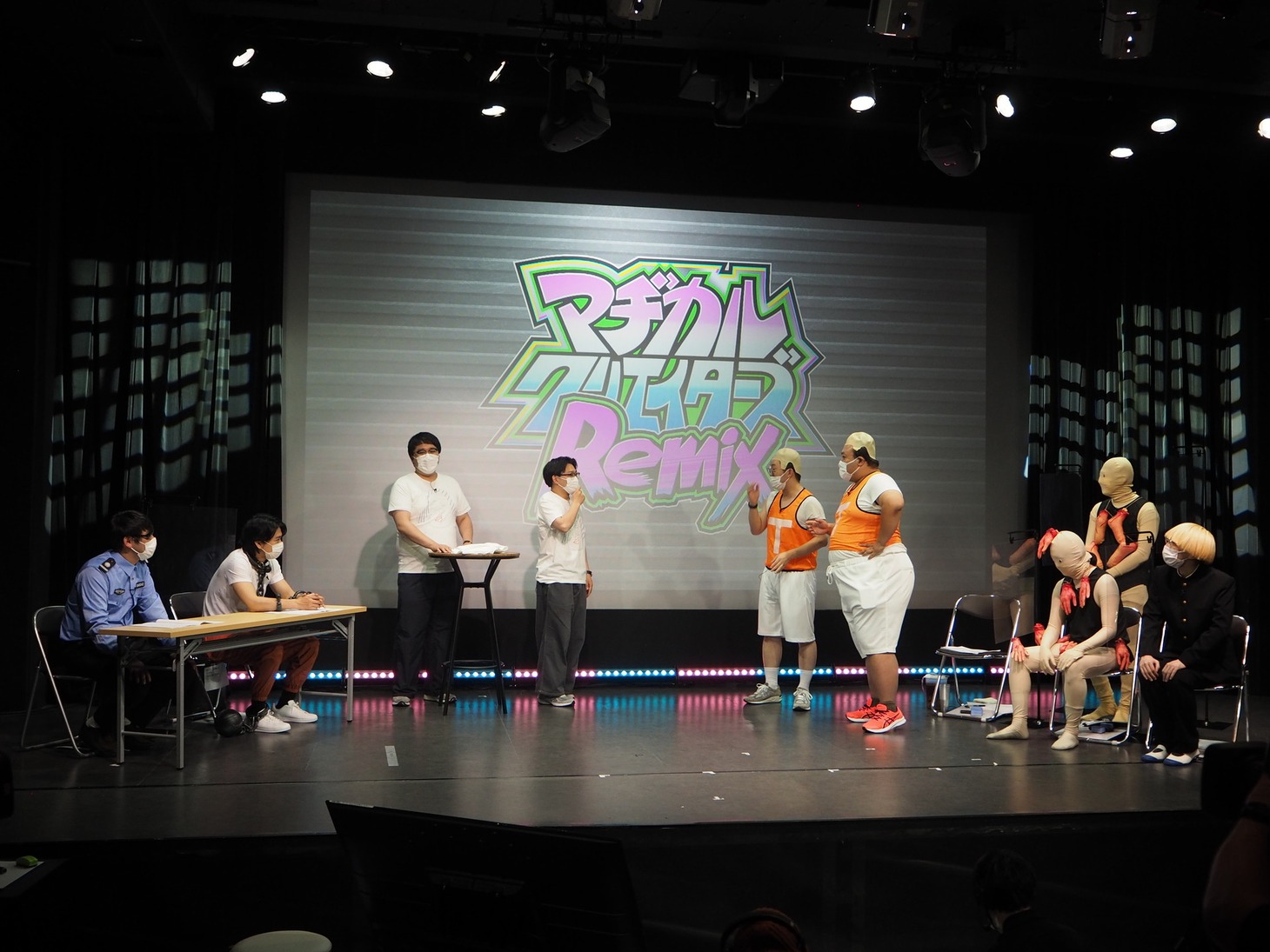「フレッシュ擬人化アイドル座談会」のワンシーン。