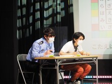 （左から）オズワルド畠中、マヂカルラブリー・野田クリスタル。