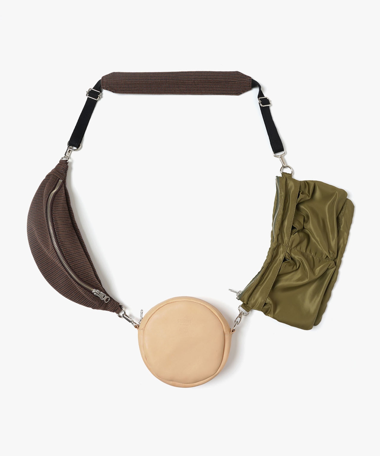 Triple face bag