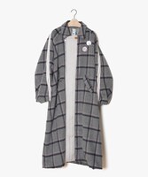 「SESSIONS by STORAMA feat. HARUNA OGAWA/SPIKE」より、2WAY wool check line
coat。