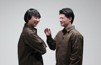 CM撮影中の様子。