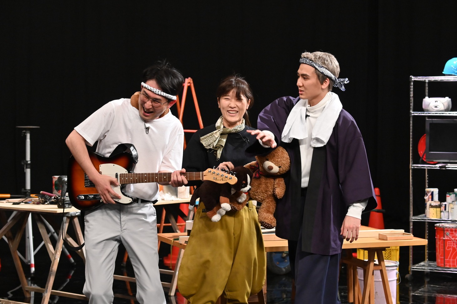 「藤井 風テレビ with シソンヌ・ヒコロヒー」のワンシーン。(c)テレビ朝日