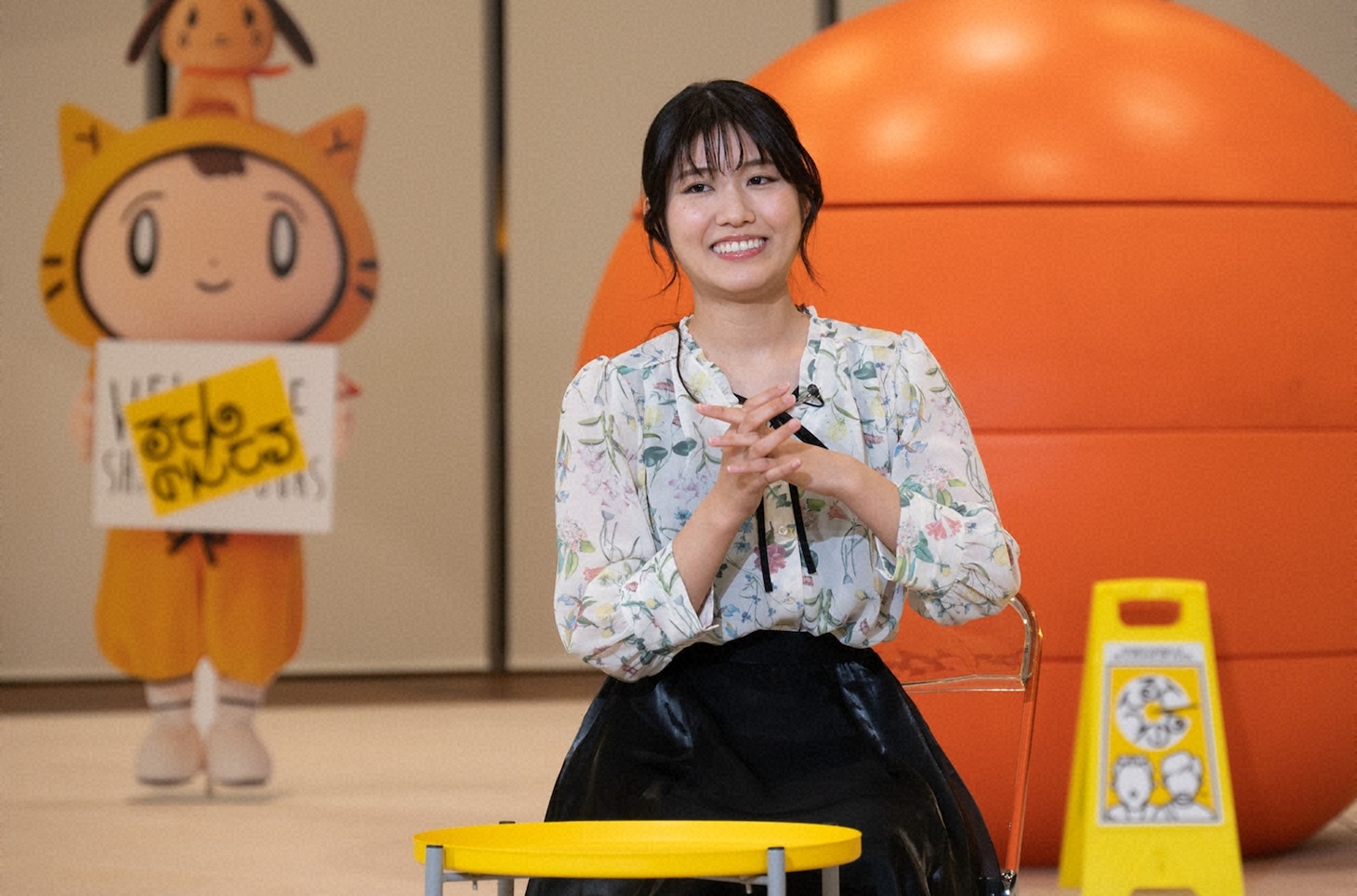 スタジオゲストの神宮寺ナオ。(c)読売テレビ