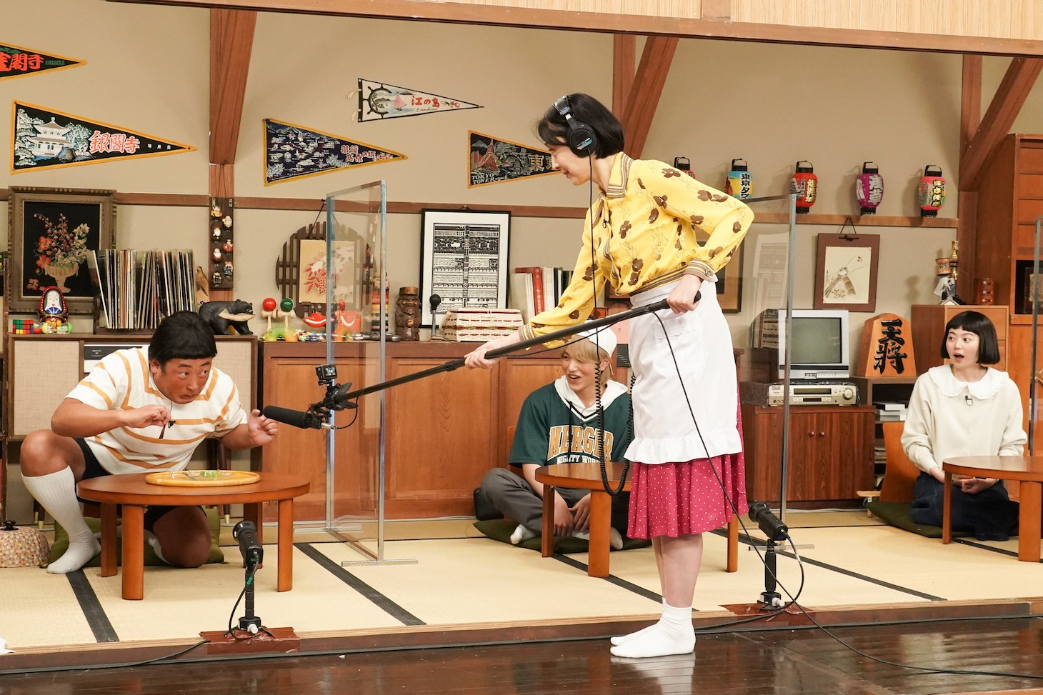 「音が鳴ったらダメ家族」より。(c)日本テレビ